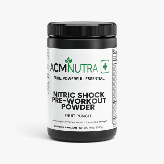 Nitric Shock Pre-Workout Powder (Fruit Punch)