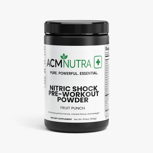 🎁 Nitric Shock Pre-Workout Powder (Fruit Punch) (100% off)