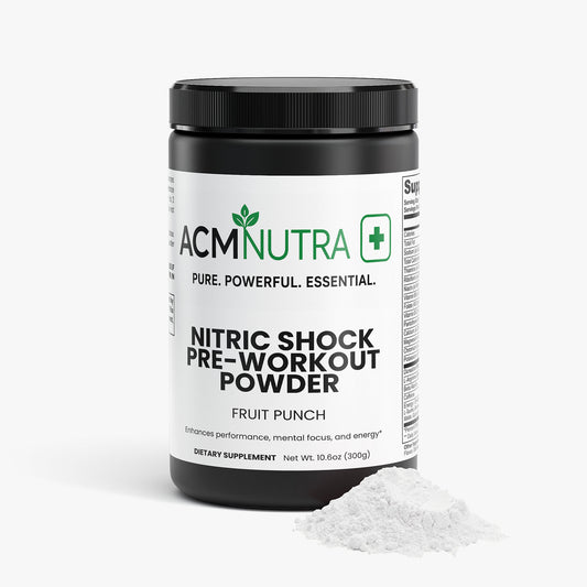 Nitric Shock Pre-Workout Powder (Fruit Punch)
